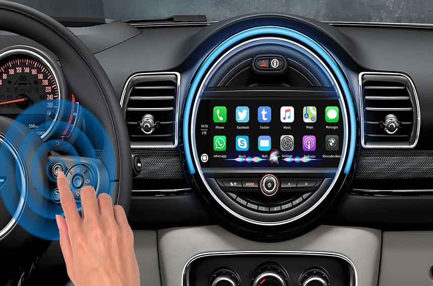 Interfaz inalámbrica Apple CarPlay Android Auto: adaptador de pantalla Original para coche